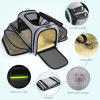 Thumbnail for Go Cat Expandable Cat Carrier Cat Supplies KittyNook Cat Company