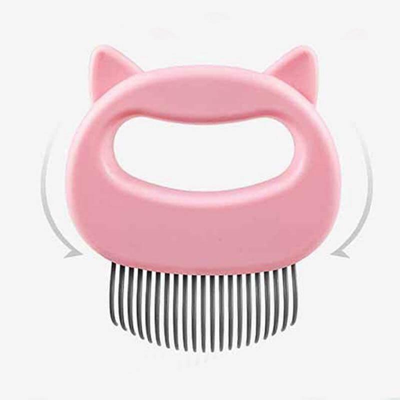 Hair Removal Cat Massaging Shell Comb Cat Supplies kittynook