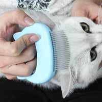 Thumbnail for Hair Removal Cat Massaging Shell Comb Cat Supplies kittynook