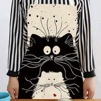 Thumbnail for Kitchen Catz Cooking Apron Aprons KittyNook Style 1