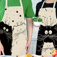 Thumbnail for Kitchen Catz Cooking Apron Aprons KittyNook