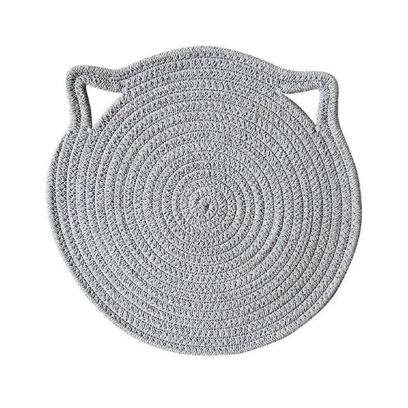 Kitchen Catz Hanging Placemat Placemats KittyNook Light gray 30cm