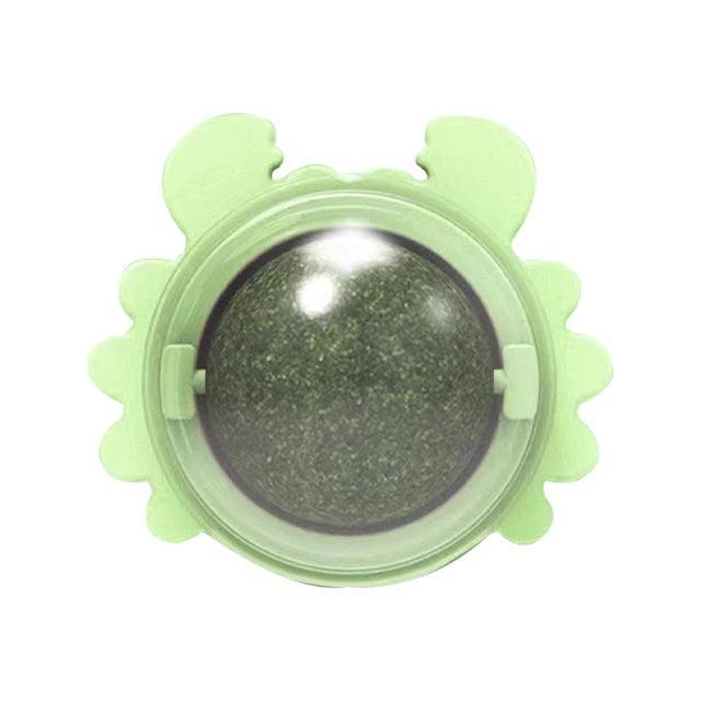 Kitty Krew Avocado Catnip Toy Cat Toys KittyNook Cat Company Crab - Green