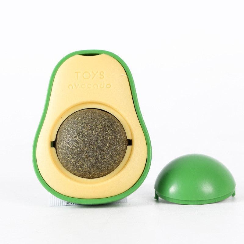 Kitty Krew Avocado Catnip Toy Cat Toys KittyNook Cat Company Avocado - Green (Catnip)