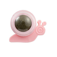 Thumbnail for Kitty Krew Avocado Catnip Toy Cat Toys KittyNook Cat Company Snail - Pink