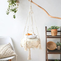 Thumbnail for KittyKnot Cozy Macrame Cat Hammock Bed Cat Beds KittyNook Cat Company