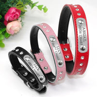 Thumbnail for Leather Nameplate Cat Collar Pet Collars & Harnesses KittyNook