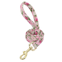 Thumbnail for Lil' Bloomers Personalized Pet Collar and Leash Pet Collars & Harnesses KittyNook Cat Company Pink Leash XS