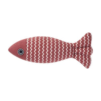 Thumbnail for Linen Catch Fish Toy Cat Toys KittyNook Cat Company Red