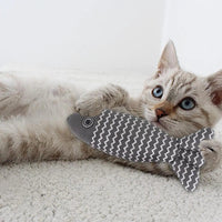 Thumbnail for Linen Catch Fish Toy Cat Toys KittyNook Cat Company
