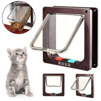 Thumbnail for Lock-able Cat Flap Door Pet Doors KittyNook