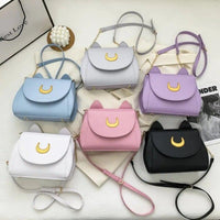 Thumbnail for Luna Crescent Hand Bag Handbags KittyNook Cat Company