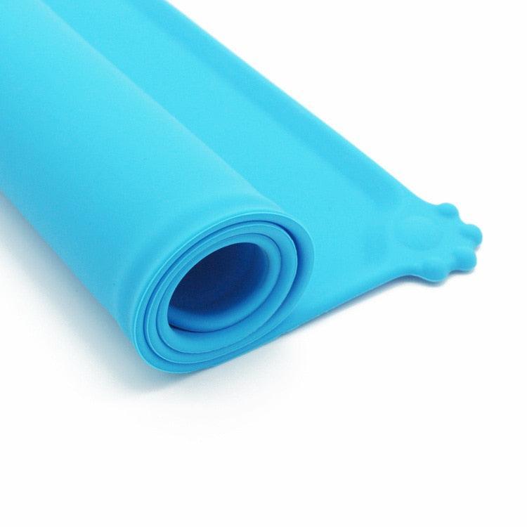 Meal Mate Pet Feeding Pad Cat Supplies KittyNook Cat Company Blue