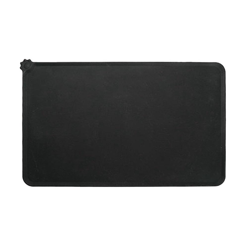 Meal Mate Pet Feeding Pad Cat Supplies KittyNook Cat Company Black