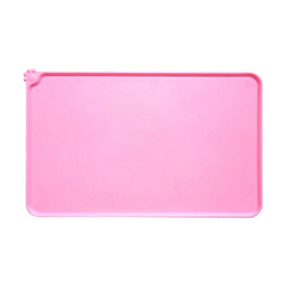 Meal Mate Pet Feeding Pad Cat Supplies KittyNook Cat Company Pink