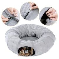 Thumbnail for Meow Around Tunnel Bed Cat Beds KittyNook