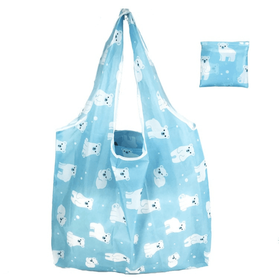 Meow Market Reusable Tote Bag Lunch Boxes & Totes KittyNook Cat Company Style E