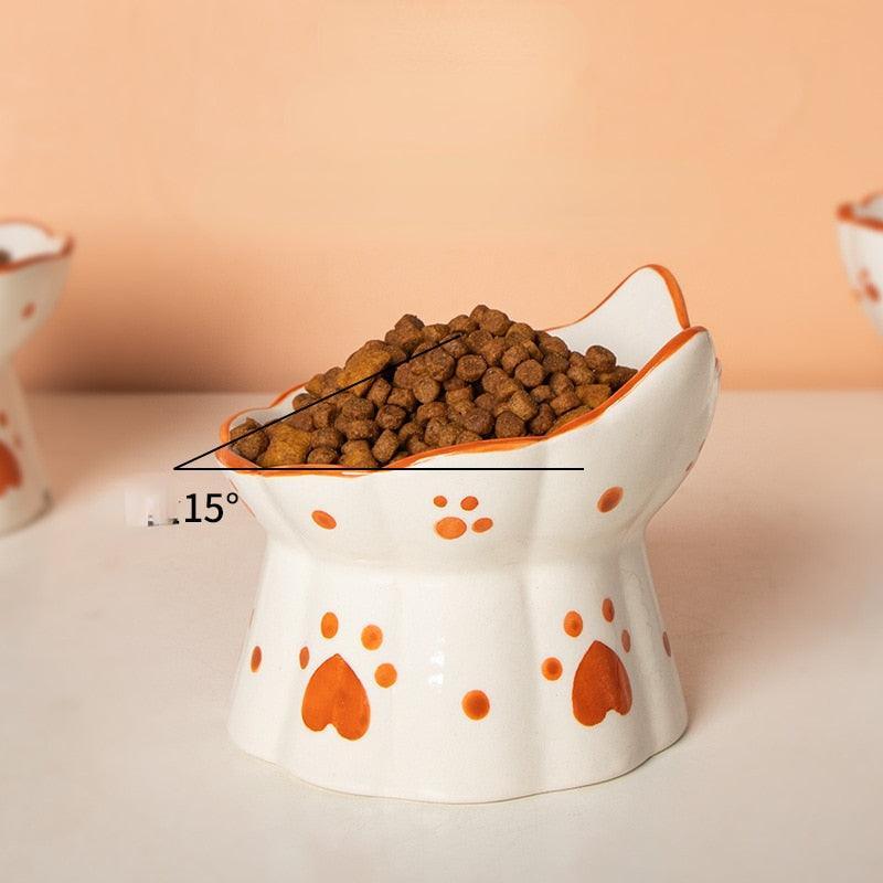 Meowlicious Cat Ceramic Bowls Pet Bowls, Feeders & Waterers KittyNook Cat Company