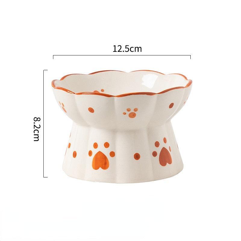 Meowlicious Cat Ceramic Bowls Pet Bowls, Feeders & Waterers KittyNook Cat Company Snack Bowl
