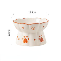 Thumbnail for Meowlicious Cat Ceramic Bowls Pet Bowls, Feeders & Waterers KittyNook Cat Company Snack Bowl