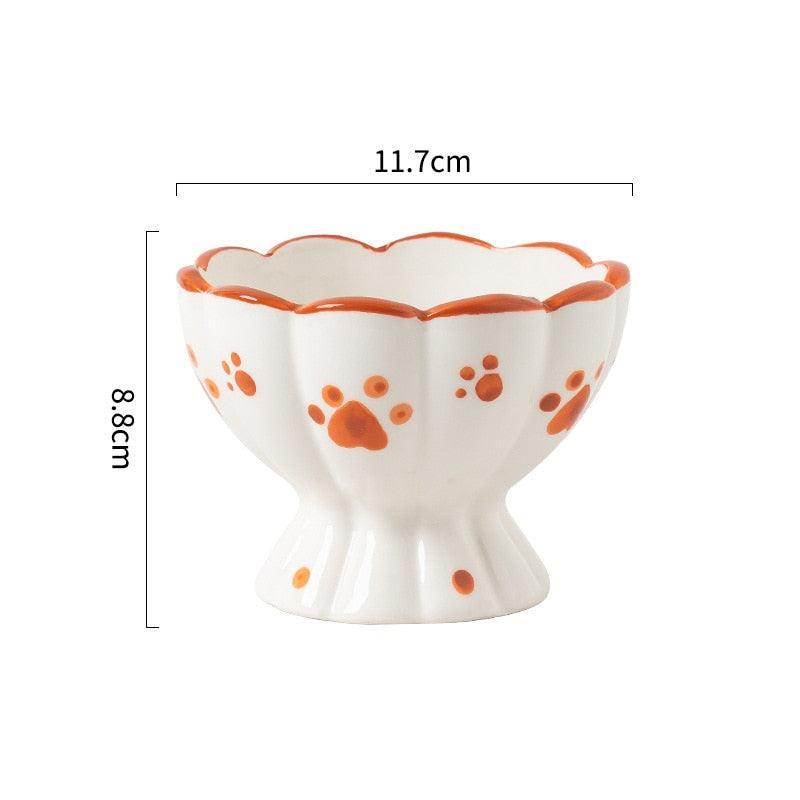 Meowlicious Cat Ceramic Bowls Pet Bowls, Feeders & Waterers KittyNook Cat Company
