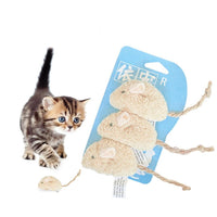 Thumbnail for Mouse Plush Toy Cat Toys KittyNook Cat Company All Beige