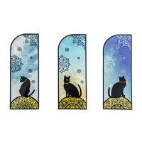 Thumbnail for Mysticats Cat Bookmark Set Bookmarks KittyNook Cat Company A