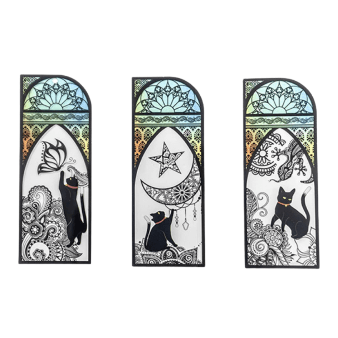 Mysticats Cat Bookmark Set Bookmarks KittyNook Cat Company F