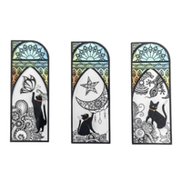 Thumbnail for Mysticats Cat Bookmark Set Bookmarks KittyNook Cat Company F