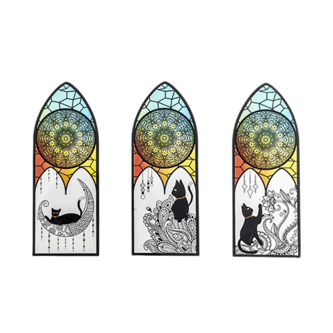 Mysticats Cat Bookmark Set Bookmarks KittyNook Cat Company E