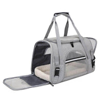 Thumbnail for Nylon Mesh Breathable Cat Carrier Pet Carriers & Crates KittyNook