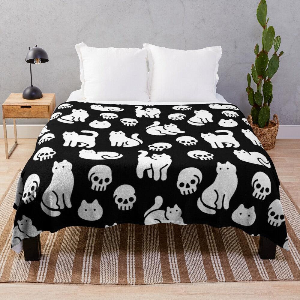 Oh, My Cat! Throw Blanket Blankets KittyNook Cat Company Style 7 S (100x130cm)