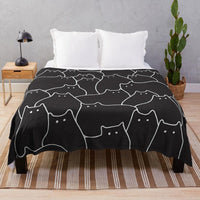 Thumbnail for Oh, My Cat! Throw Blanket Blankets KittyNook Cat Company Style 9 S (100x130cm)