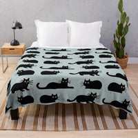 Thumbnail for Oh, My Cat! Throw Blanket Blankets KittyNook Cat Company