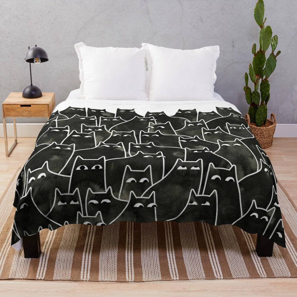 Oh, My Cat! Throw Blanket Blankets KittyNook Cat Company Style 14 S (100x130cm)