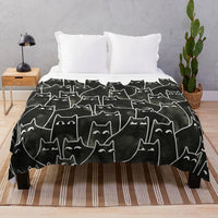 Thumbnail for Oh, My Cat! Throw Blanket Blankets KittyNook Cat Company Style 14 S (100x130cm)