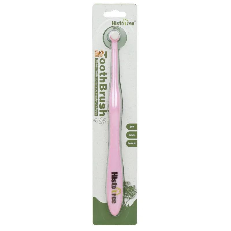 Orbital Pet Toothbrush Pet Grooming Supplies KittyNook Cat Company Pink