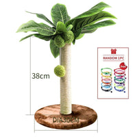 Thumbnail for Palm Purr Sisal Cat Scratcher Cat Furniture KittyNook Cat Company Brown Base - M