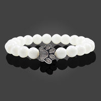 Thumbnail for Paw Charm Bead Bracelet Bracelets KittyNook Cat Company
