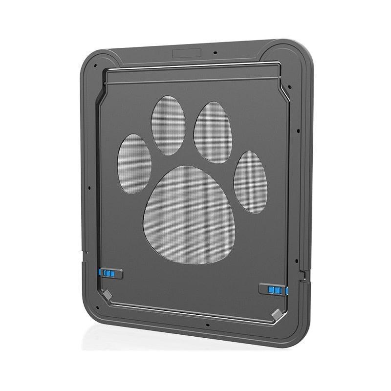 Paw Portal Pet Door Flap Pet Doors KittyNook Cat Company Paw Portal (Black) S