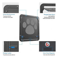 Thumbnail for Paw Portal Pet Door Flap Pet Doors KittyNook Cat Company