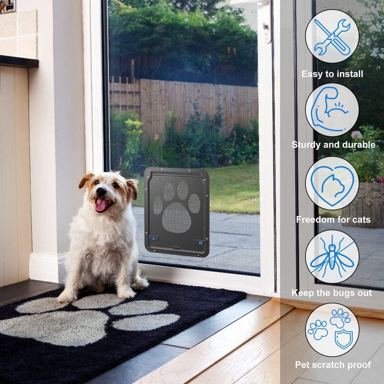 Paw Portal Pet Door Flap Pet Doors KittyNook Cat Company