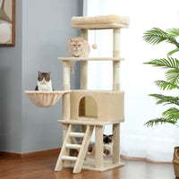 Thumbnail for Paws and Perch Cat Treehouse Cat Tree KittyNook Cat Company