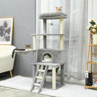 Thumbnail for Paws and Perch Cat Treehouse Cat Tree KittyNook Cat Company