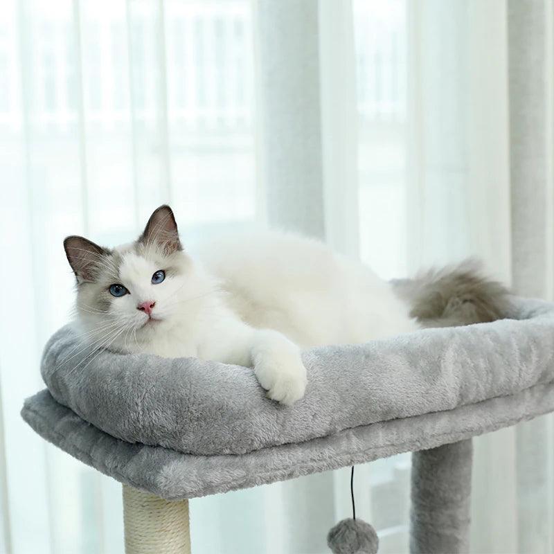 Paws and Perch Cat Treehouse Cat Tree KittyNook Cat Company
