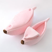 Thumbnail for Peeled Banana Cat Bed Cat Beds KittyNook Pink S