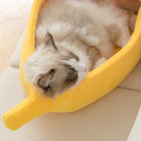 Thumbnail for Peeled Banana Cat Bed Cat Beds KittyNook