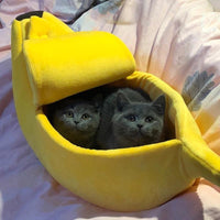 Thumbnail for Peeled Banana Cat Bed Cat Beds KittyNook