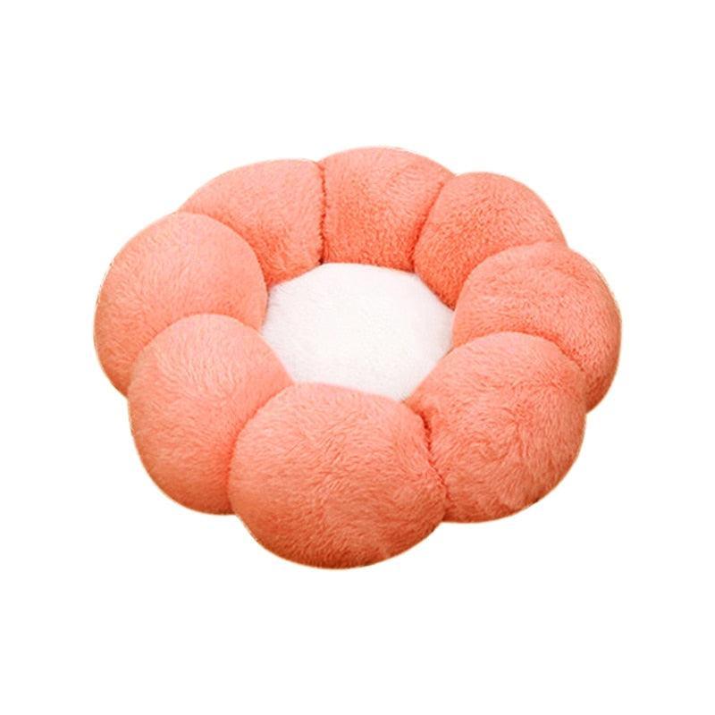Petal Purr Fancy Cat Bed Petal Purr Fancy Cat Bed KittyNook Cat Company Orange S