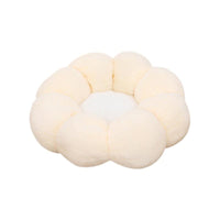 Thumbnail for Petal Purr Fancy Cat Bed Petal Purr Fancy Cat Bed KittyNook Cat Company Pale Yellow S
